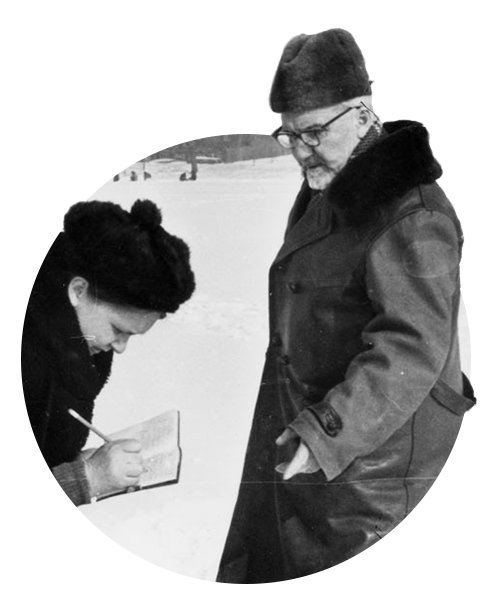Л.Л.Россолимо и Г.С.Шилькрот Image